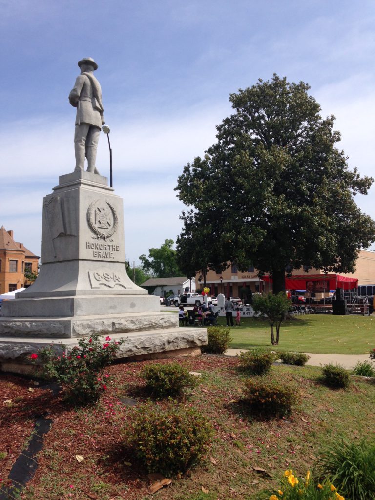 Town square in Tuskegee, Ala.