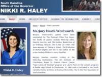 Brack:  Haley should make time for inaugural poem