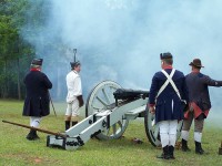 A reenactment at the Ninety Six National Historic Site.