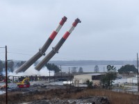MYSTERY: The stacks come tumbling down