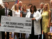 GOOD NEWS:  Chase After a Cure donates $100,000 to MUSC