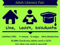 GOOD NEWS:  Oct. 29 literacy fair to offer GED, ESL info