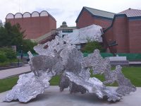 MYSTERY PHOTO:  Where’s this silver sculpture?