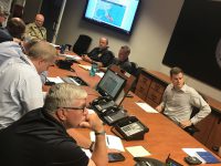 State emergency management officials hunkered down Friday to plan for Irma's impact.  Photo provided.