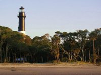 Lighthouse at Hunting Island State Park.