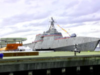The Navy commissioned the USS Charleston last week.