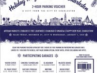 CALENDAR: Free downtown garage parking until Jan. 1