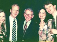 Blast from the past: Christine Mermer, Noel Mermer, former Charleston Mayor Joe Riley, Stephanie Barna and Blair Barna in a 2003 photo.