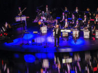 Ernie Watts plays with the Charleston Jazz Orchestra at the Charleston Music Hall in Charleton, SC.
